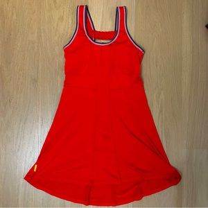 LOLE Sports Dress Back cutout Built in Bra